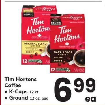 Tim Hortons Coffee