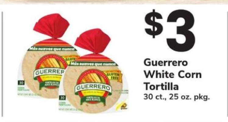 Guerrero White Corn Tortilla