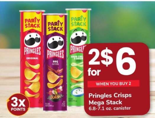 Pringles Crisps Mega Stack