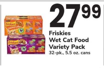Friskies Wet Cat Food Variety Pack