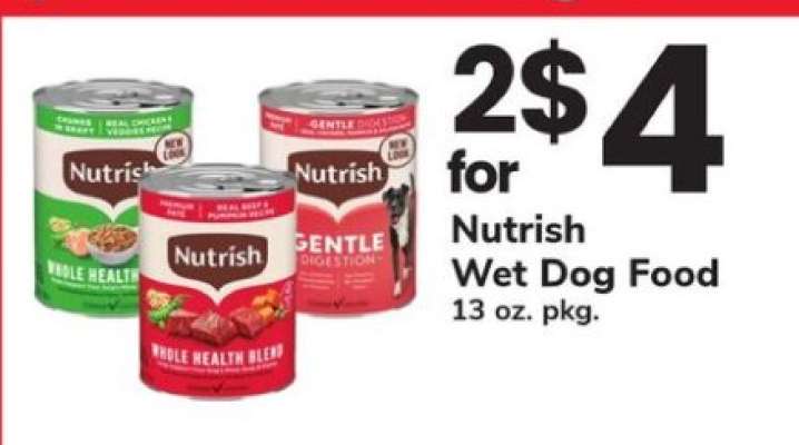Nutrish Wet Dog Food*