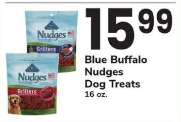 Blue Buffalo Nudges Dog Treats