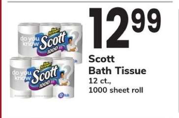 Scott Bath Tissue