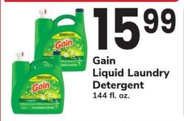Gain Liquid Laundry Detergent