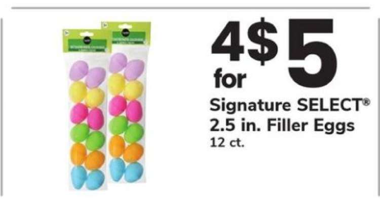 Signature SELECT 2.5 in. Filler Eggs