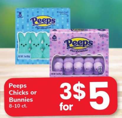 Peeps Chicks or Bunnies