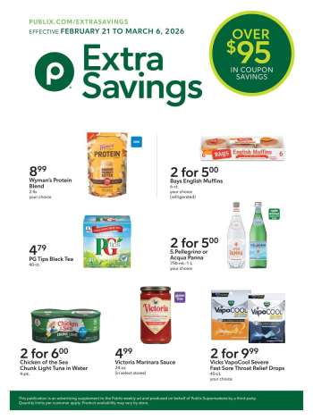 Publix Flyer - 02/21/2026 - 03/06/2026.