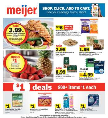 Meijer Flyer - 02/25/2026 - 03/03/2026.