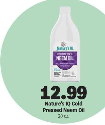 Nature’s IQ Cold Pressed Neem Oil