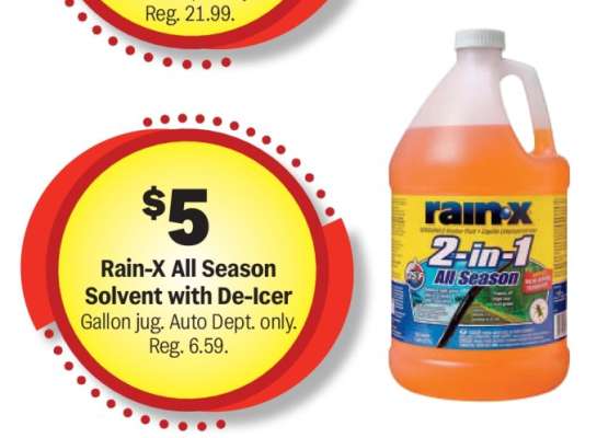 Rain-X All Season Solvent with De-Icer*