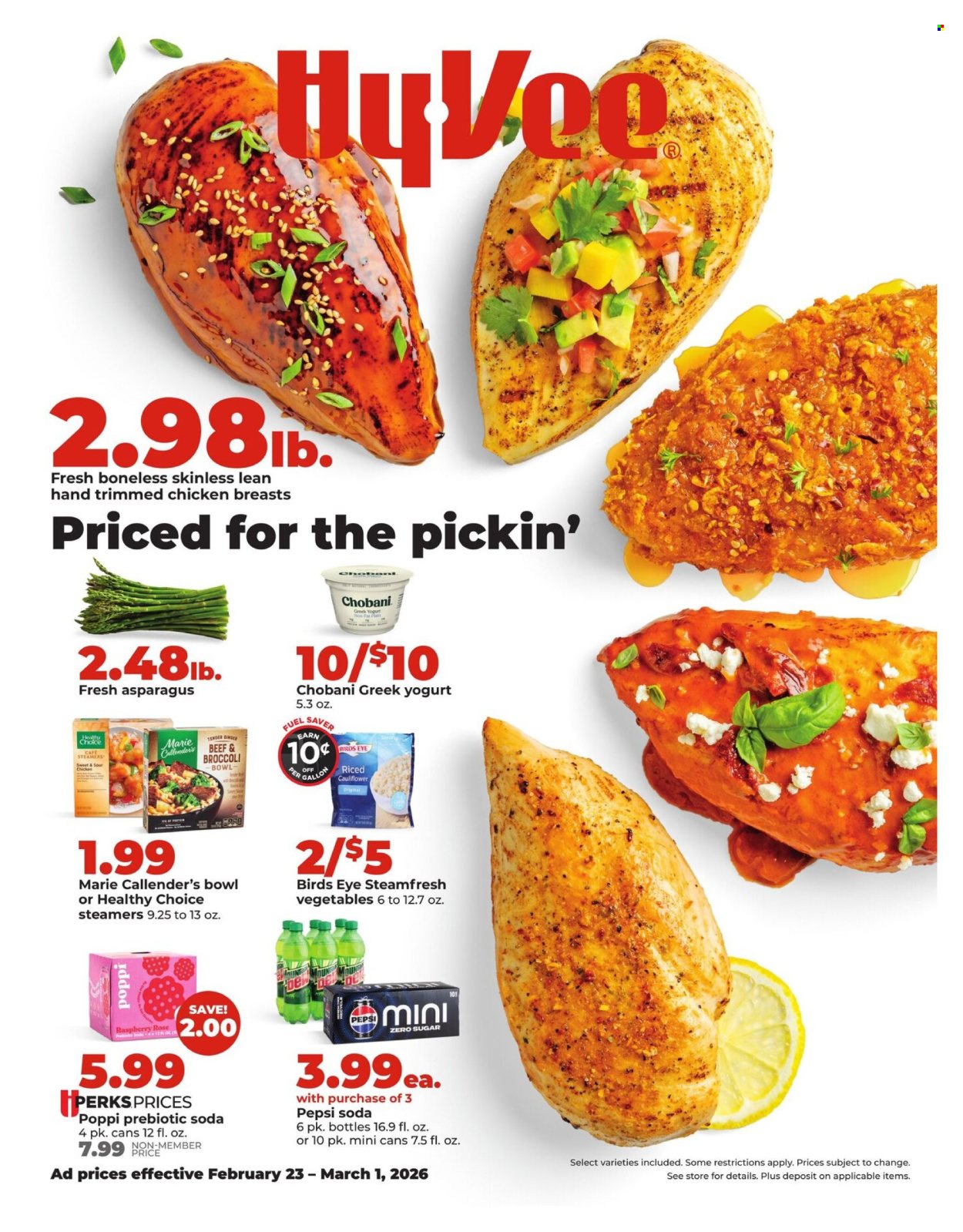 Hy-Vee ad - 02/23/2026 - 03/01/2026. Page 1