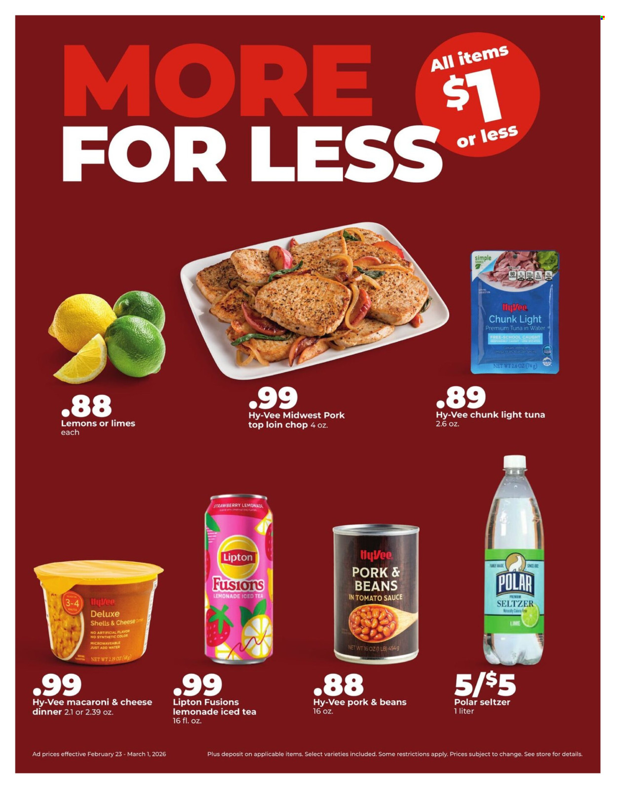 Hy-Vee ad - 02/23/2026 - 03/01/2026. Page 18