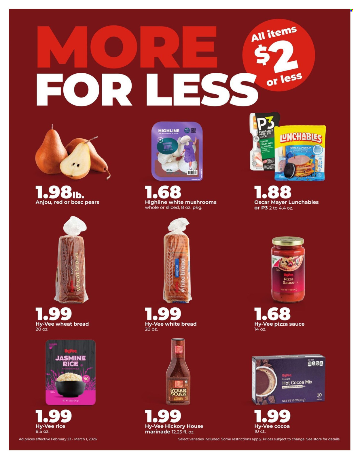 Hy-Vee ad - 02/23/2026 - 03/01/2026. Page 19