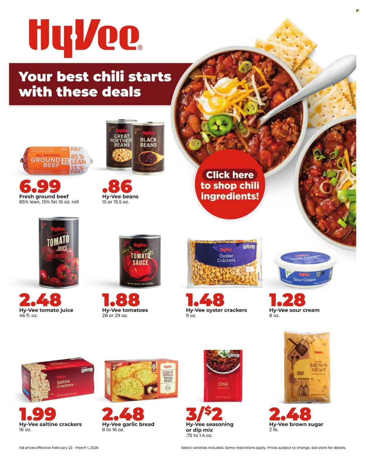 Hy-Vee ad - 02/23/2026 - 03/01/2026. Page 23