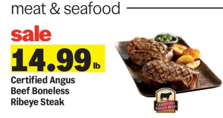 Certified Angus Beef Boneless Ribeye Steak