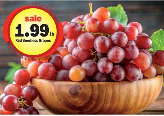 Red Seedless Grapes