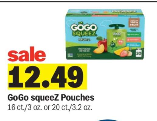 GoGo SqueeZ Pouches
