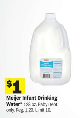 Meijer Infant Drinking Water*