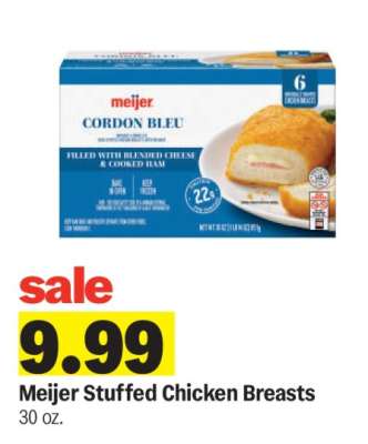 Meijer Stuffed Chicken Breasts