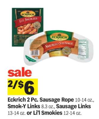 Eckrich Sausages