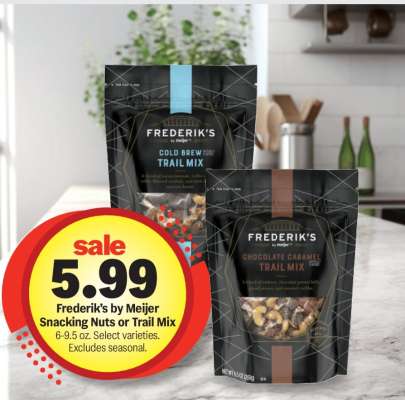 Frederik's by Meijer Snacking Nuts or Trail Mix