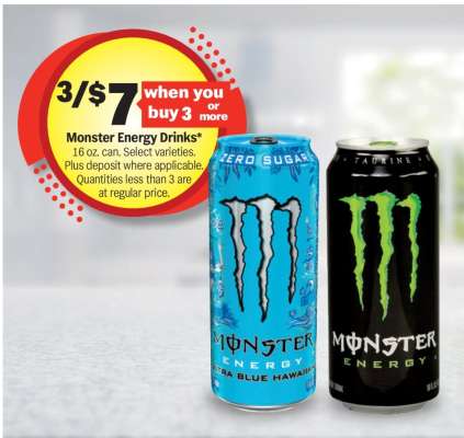 Monster Energy Drinks