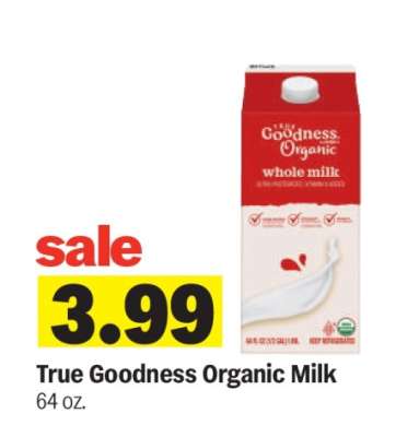 True Goodness Organic Milk