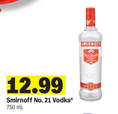 Smirnoff No. 21 Vodka*