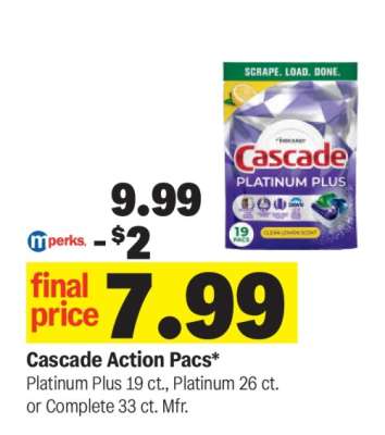 Cascade Action Pacs