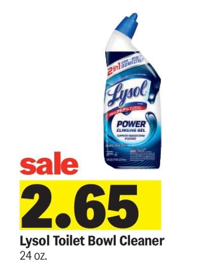 Lysol Toilet Bowl Cleaner