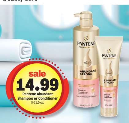 Pantene Abundant Shampoo or Conditioner