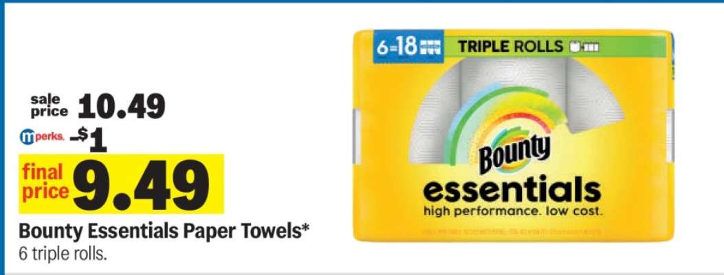 Bounty Essentials Paper Towels
