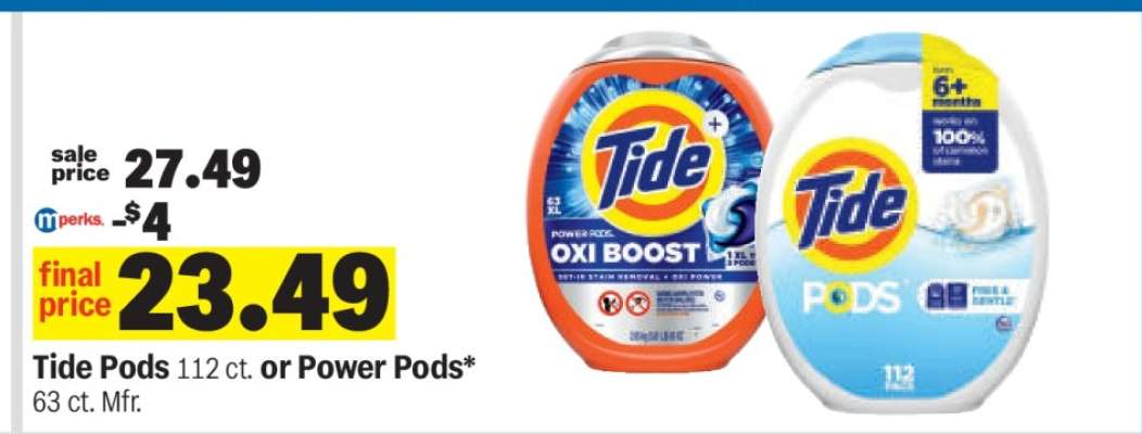 Tide Pods or Power Pods