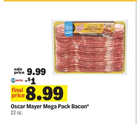 Oscar Mayer Mega Pack Bacon*
