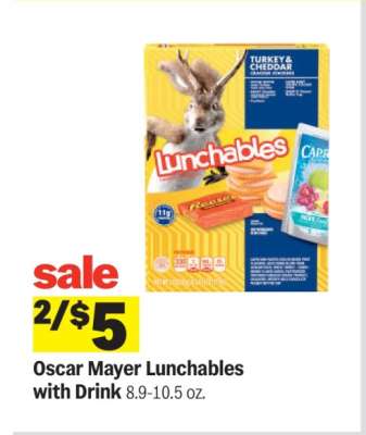 Oscar Mayer Lunchables with Drink*