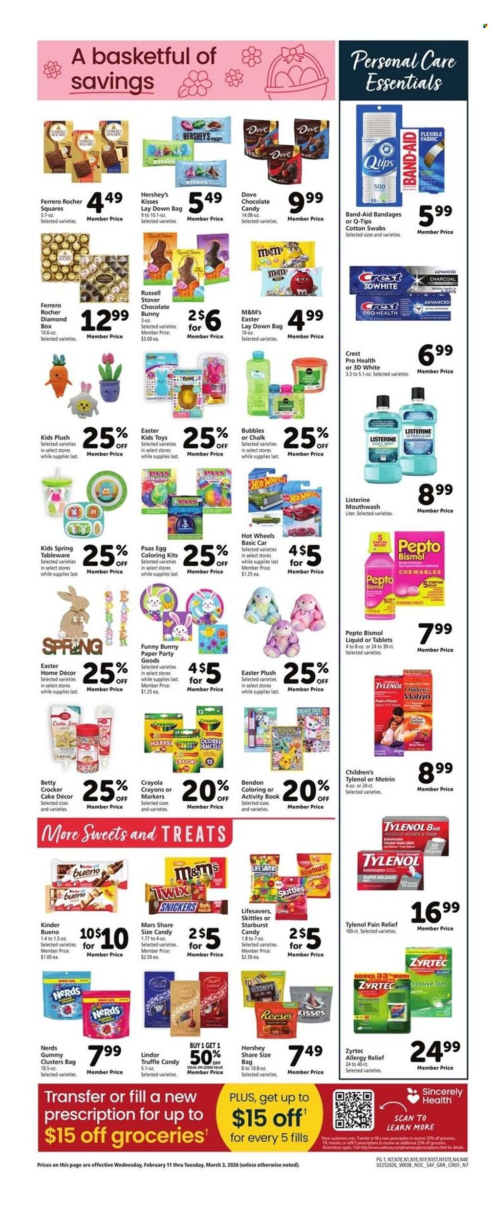 Safeway ad - 02/25/2026 - 03/03/2026. Page 6