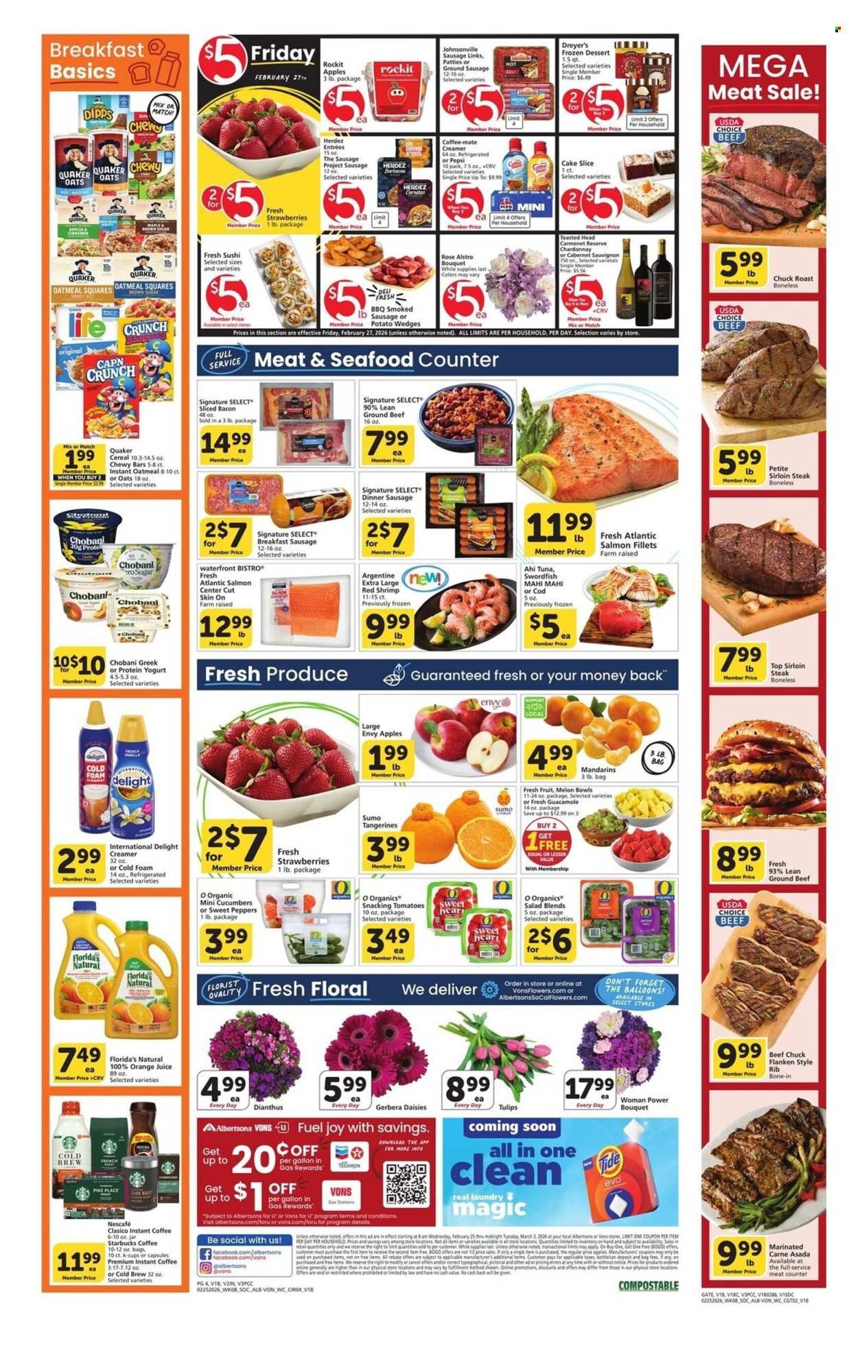 Albertsons ad - 02/25/2026 - 03/03/2026. Page 2