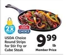 USDA Choice Round Strips