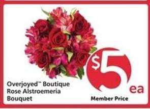 Overjoyed™ Boutique Rose & Alstroemeria Bouquet