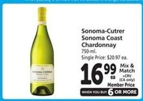 Sonoma-Cutrer Sonoma Coast Chardonnay