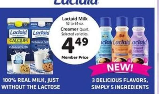 Lactaid Milk & Creamer