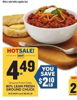 80% Lean Fresh Ground Chuck