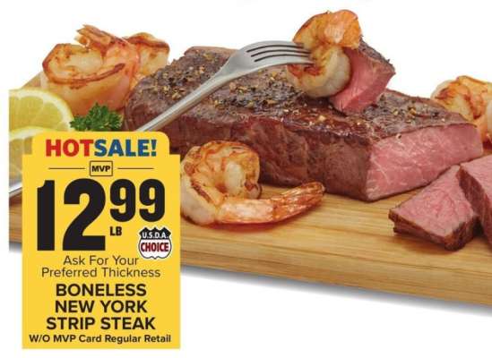 Boneless New York Strip Steak