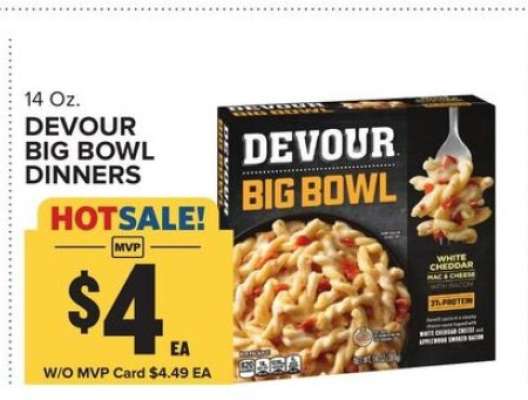 Devour Big Bowl Dinners