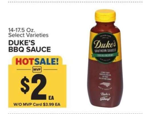 Duke's BBQ Sauce