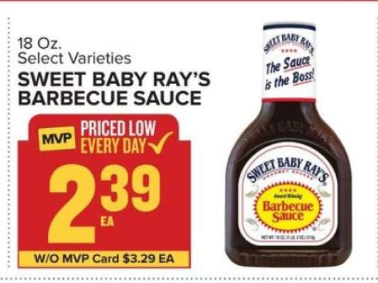 Sweet Baby Ray's Barbecue Sauce