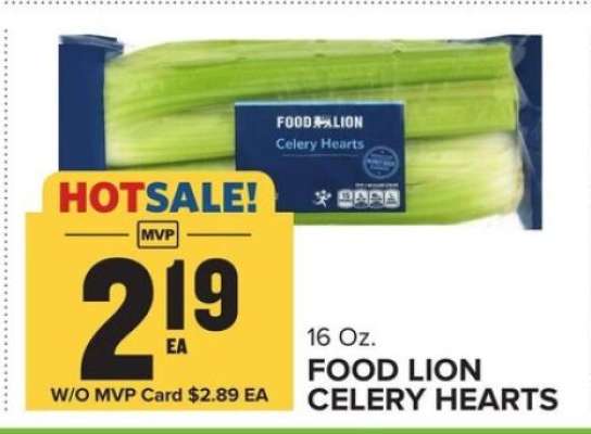 FOOD LION CELERY HEARTS
