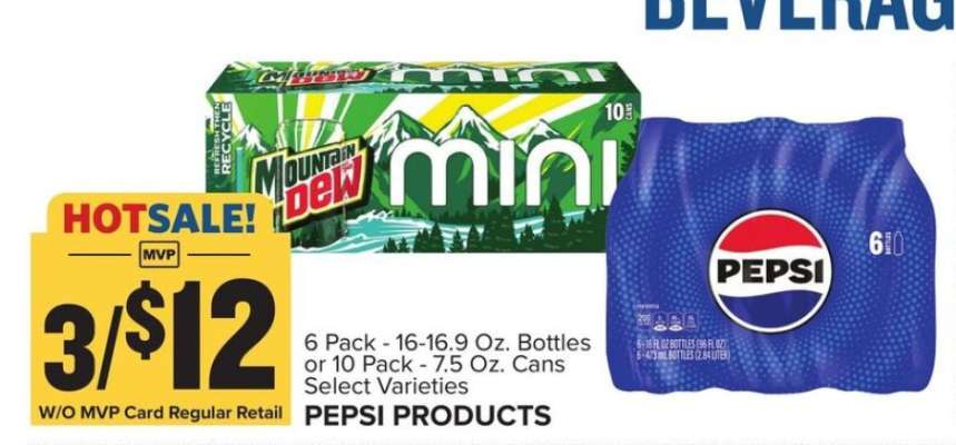 Pepsi Products