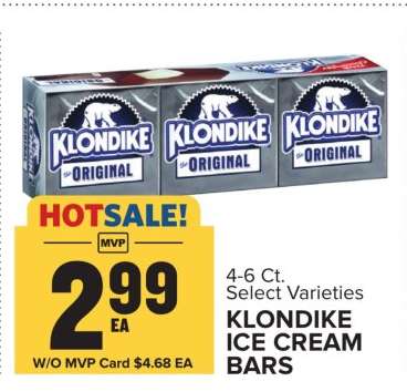 Klondike Ice Cream Bars