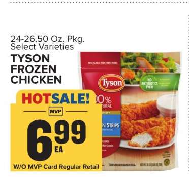 Tyson Frozen Chicken
